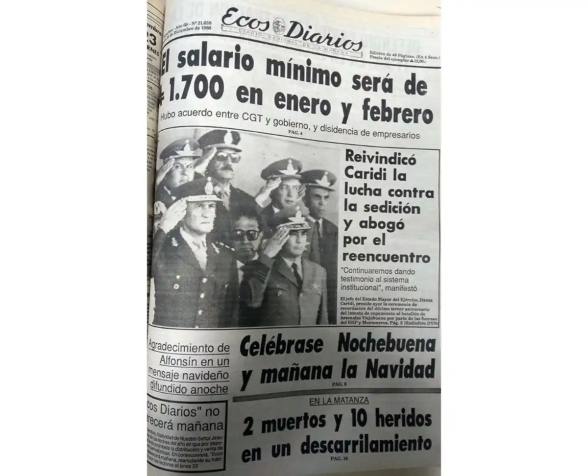 Sábado 24 de diciembre de 1988