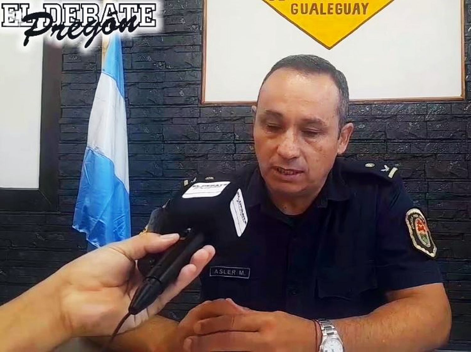 Crio. Insp. Mauricio Asler.