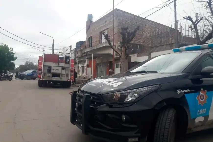 Trabajó en el lugar la Agrupación de Bomberos Zapadores de la Unidad Regional I.