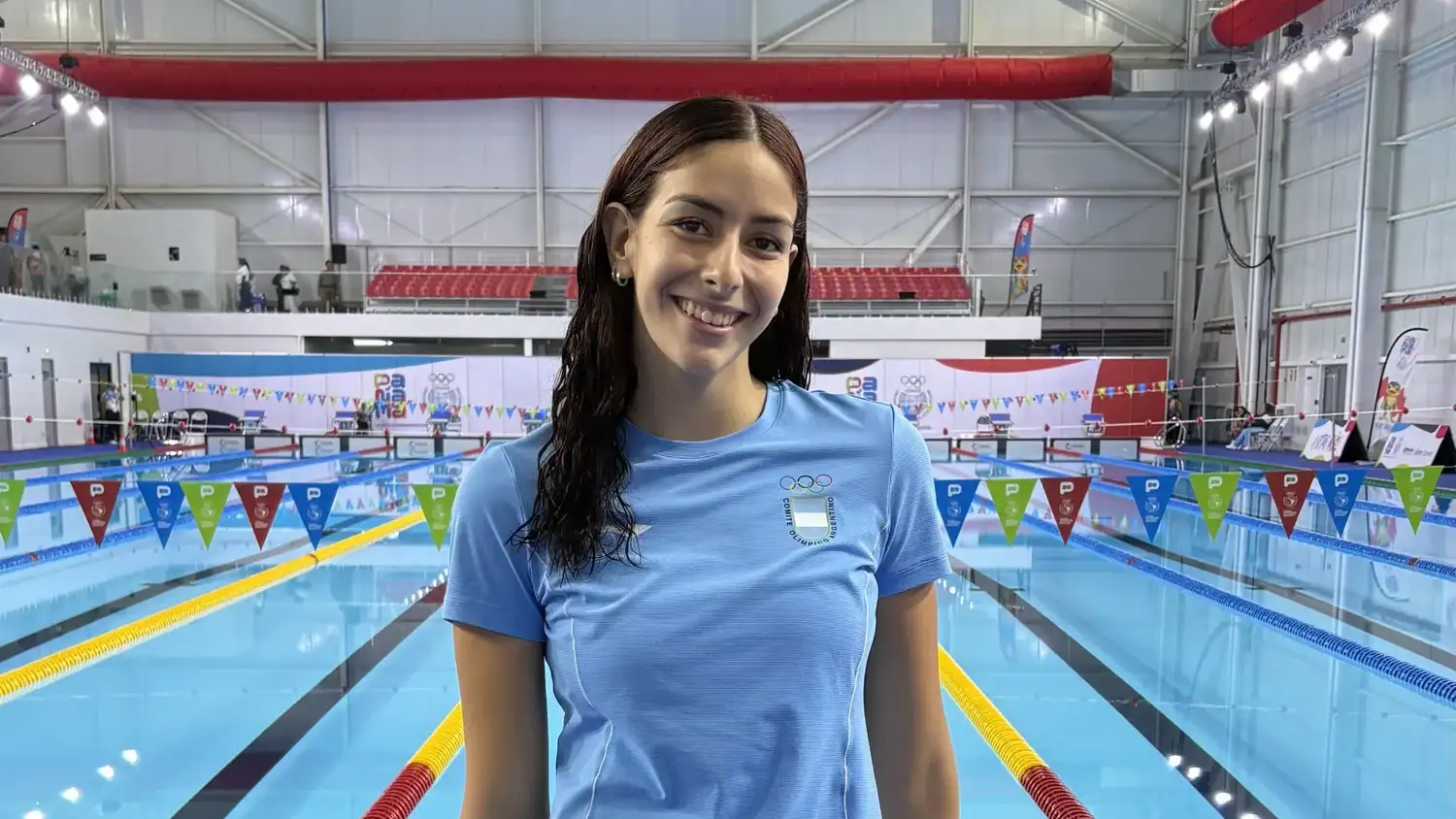 Malena Santillán avanzó a la Final B en el Pan Pacific