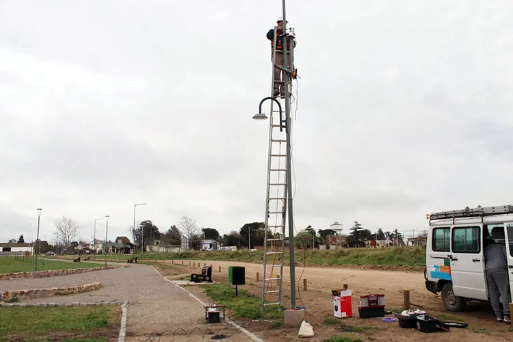 Instalaron WiFi y cámaras de seguridad en nuevo paseo