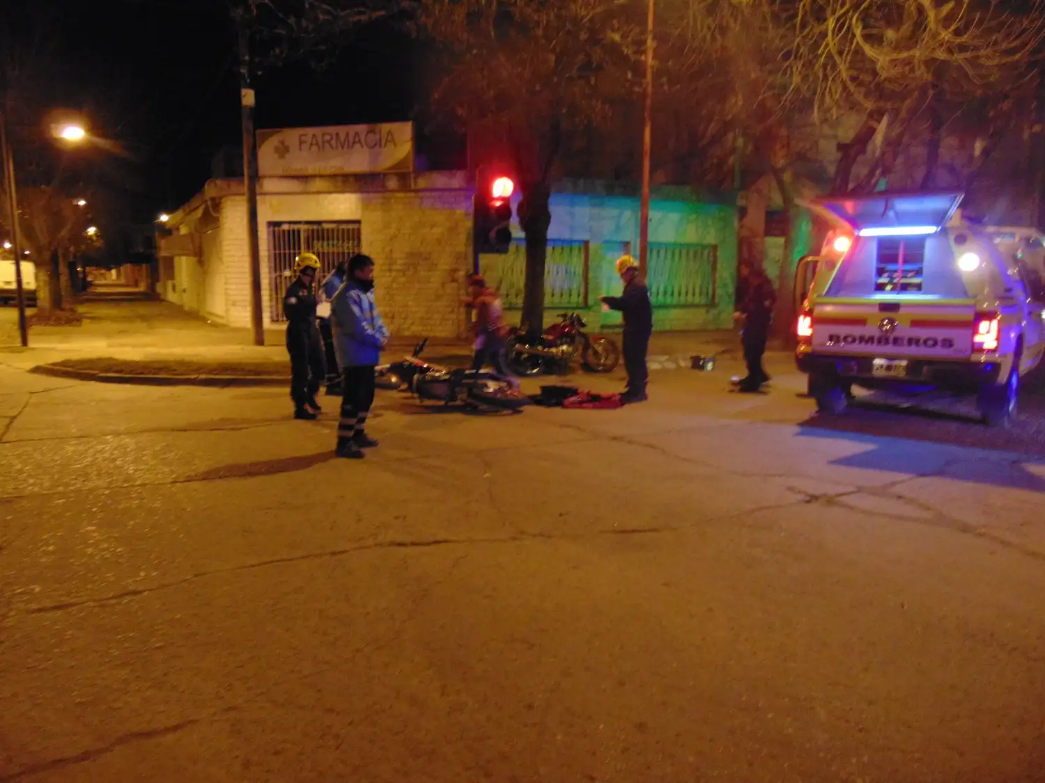 La zona del accidente es semaforizada.