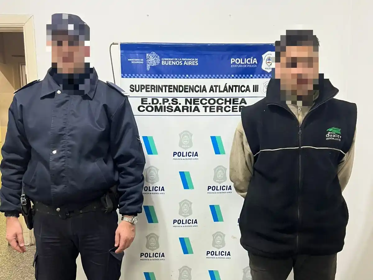 El joven quedó detenido