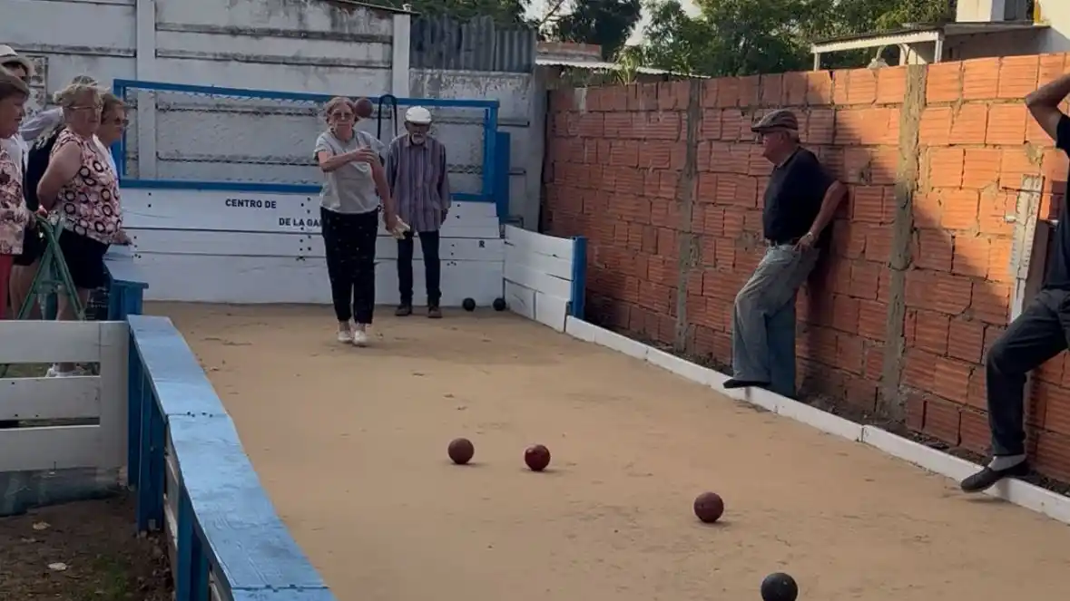 De la Garma suma un espacio recreativo destinado a sus jubilados