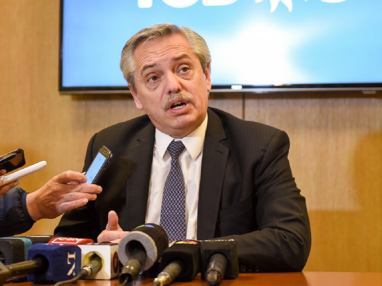 Sería el próximo lunes 16 la primera visita de Alberto Fernández a San Francisco 