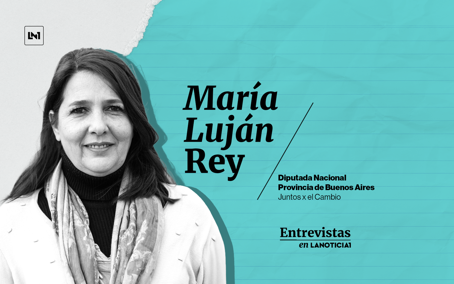 María Luján Rey conversó con LaNoticia1.com