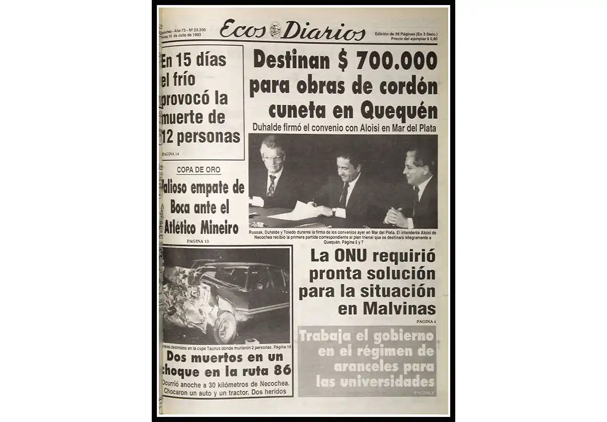 Jueves 15 de Julio de 1993