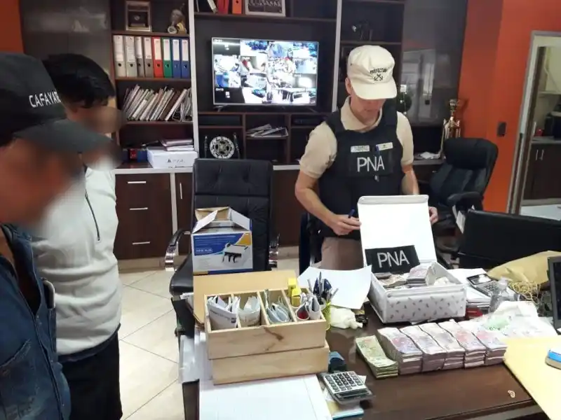 Megaoperativo en Concordia: Prefectura desbarató una asociación ilegal dedicada al lavado de activos