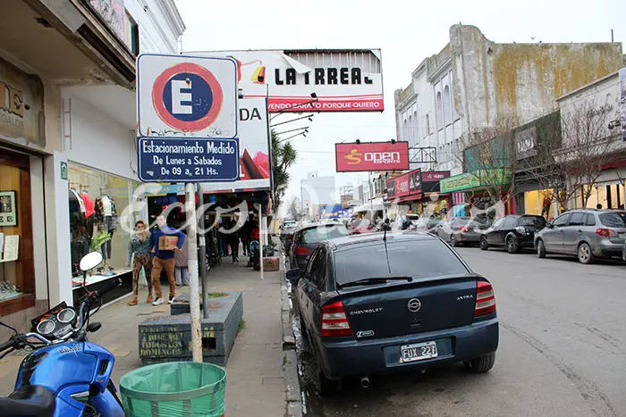 Estacionamiento medido desde el lunes