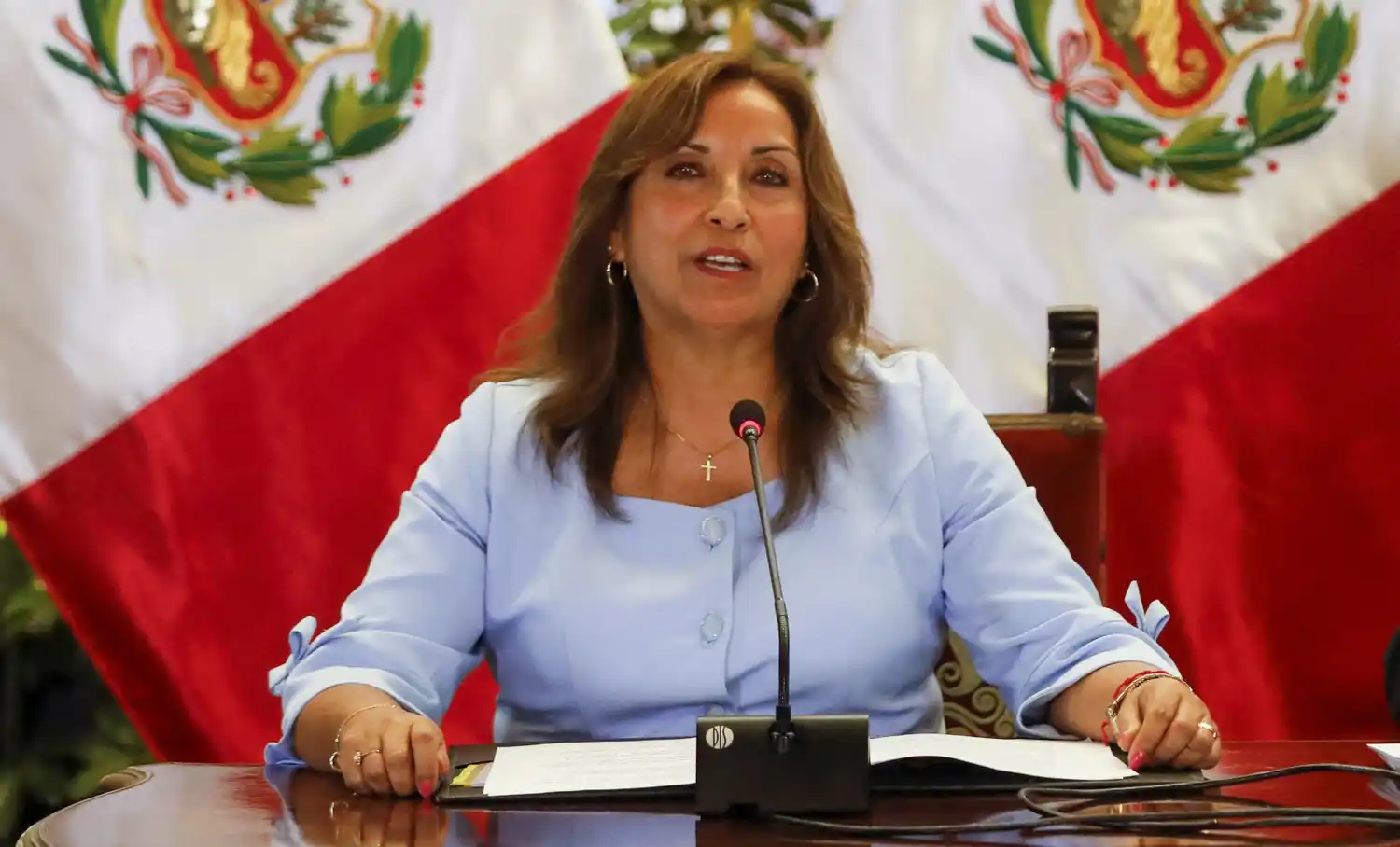 Dina Boluarte.
