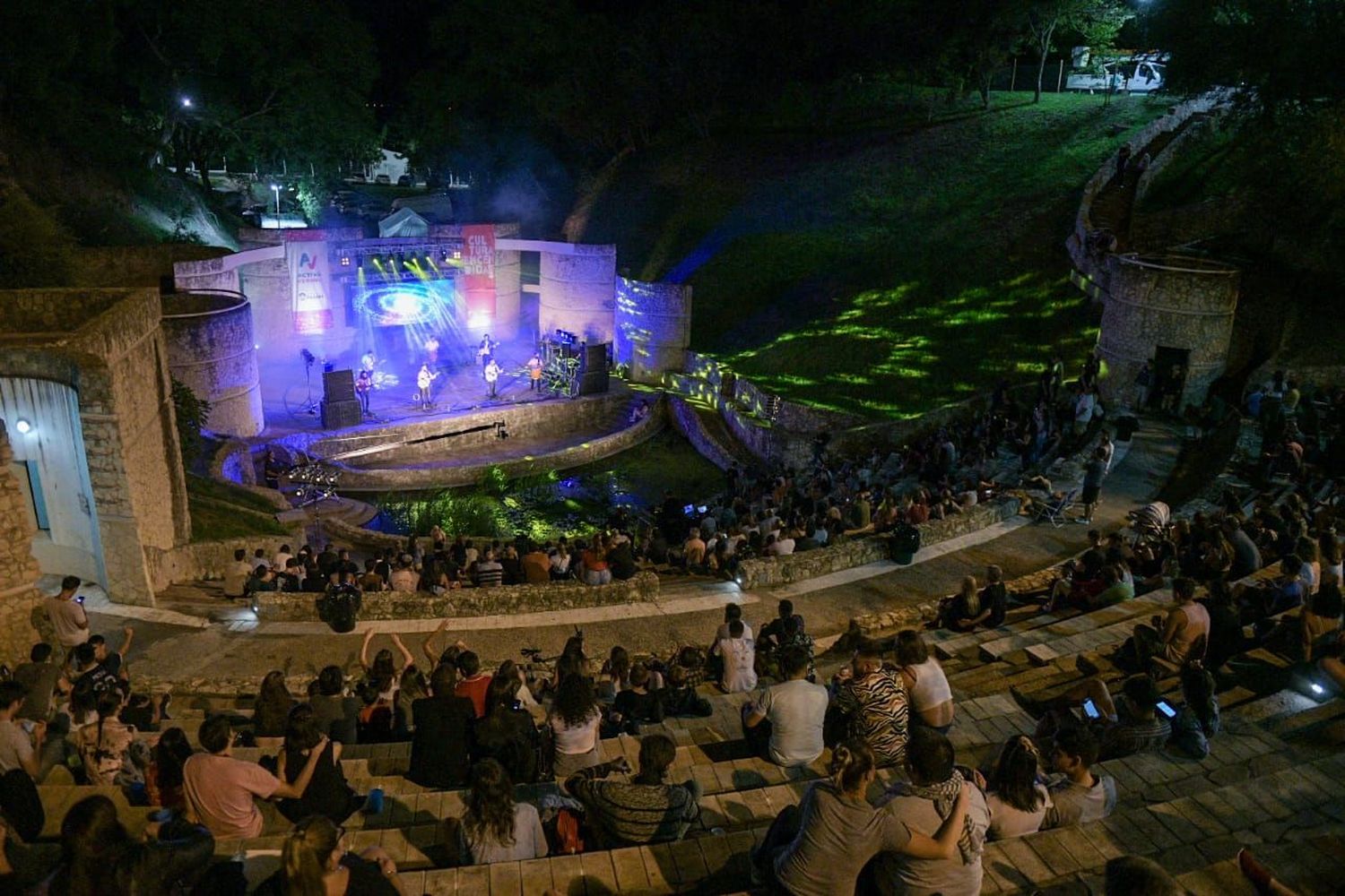 Pasó la primera noche de Música en el Anfiteatro en Paraná