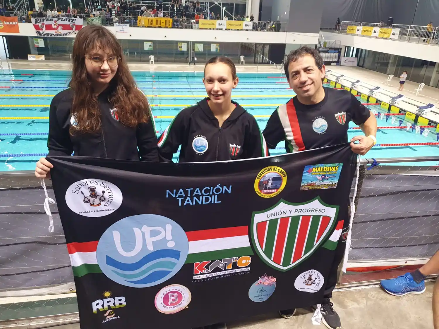 Monteavaro logró un título en el Nacional de natación