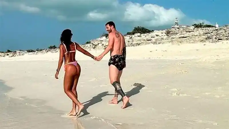 Antonela Roccuzzo reveló cómo vive sus vacaciones con Lionel Messi