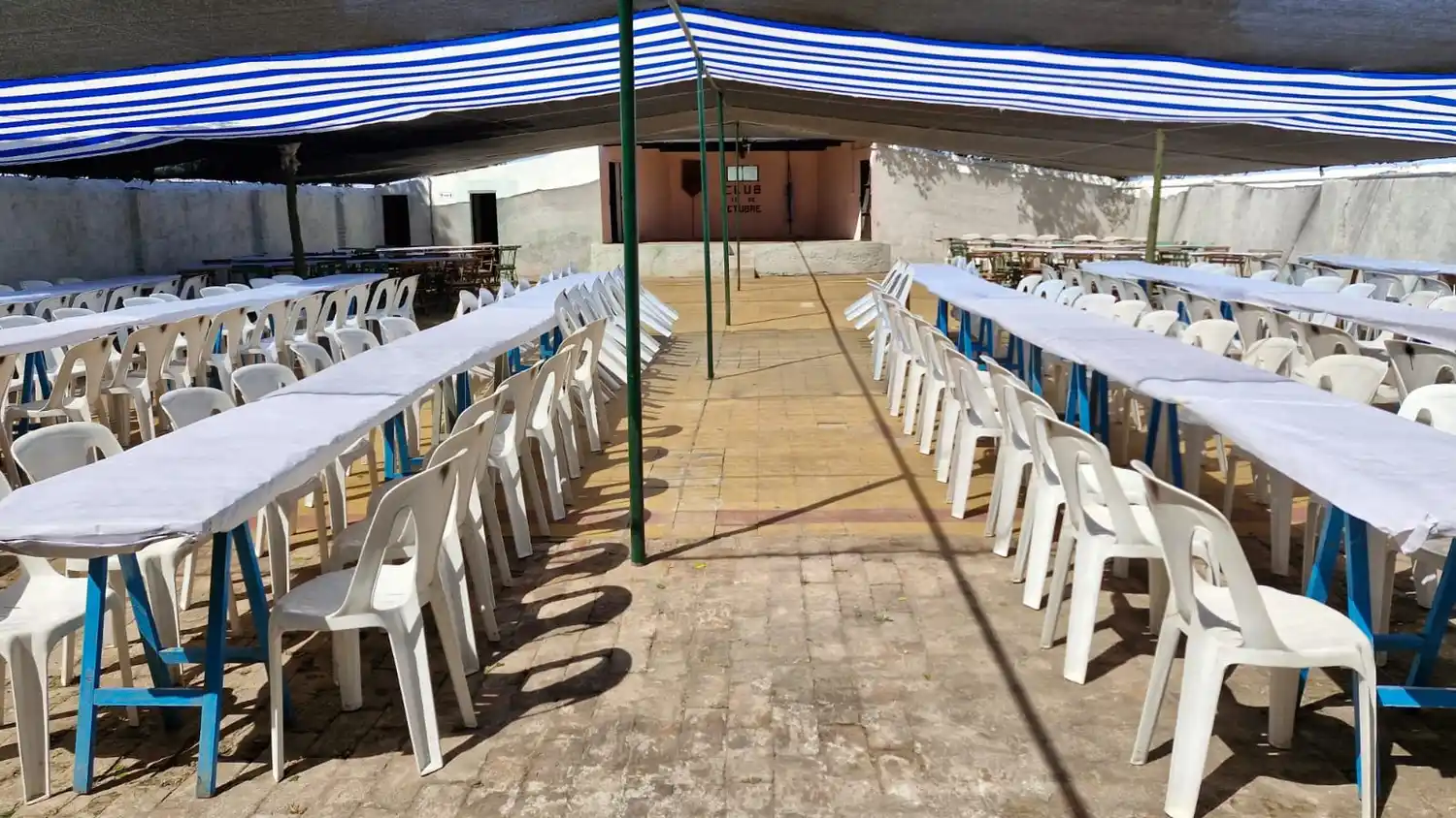 Colonias Unidas. Restauración pista de baile 4