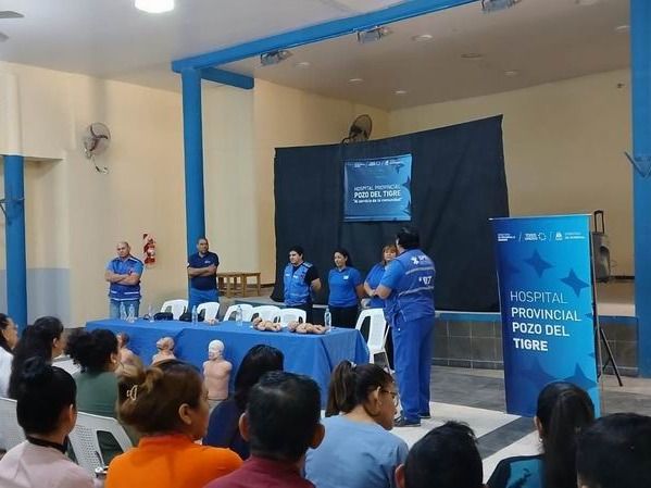 El SIPEC brindó una capacitación
sobre RCP y primeros auxilios