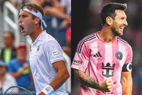 Argentinos en US Open y juega el Inter Miami de Messi: la agenda deportiva de este miércoles