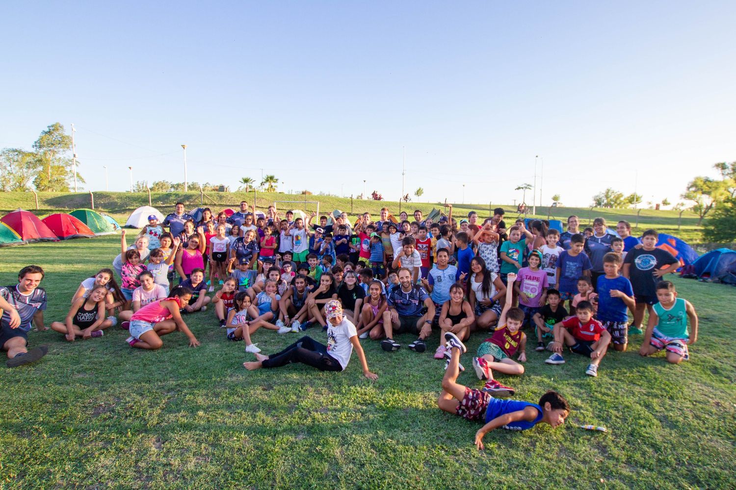 Se realizó el campamento de la Colonia Municipal