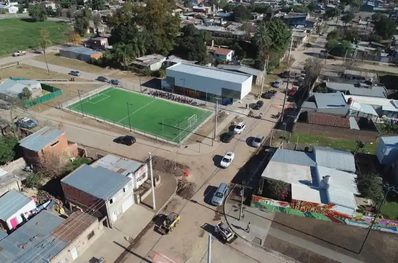 Barrio Coronel Dorrego sumó un nuevo espacio público