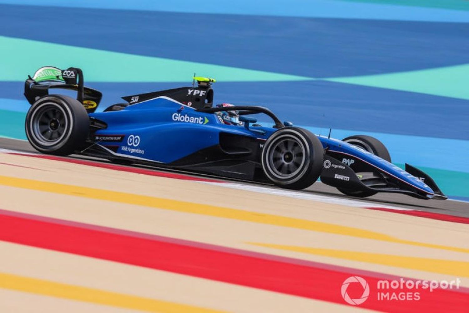 Colapinto fue segundo en los entrenamientos de la F2 en Bahréin