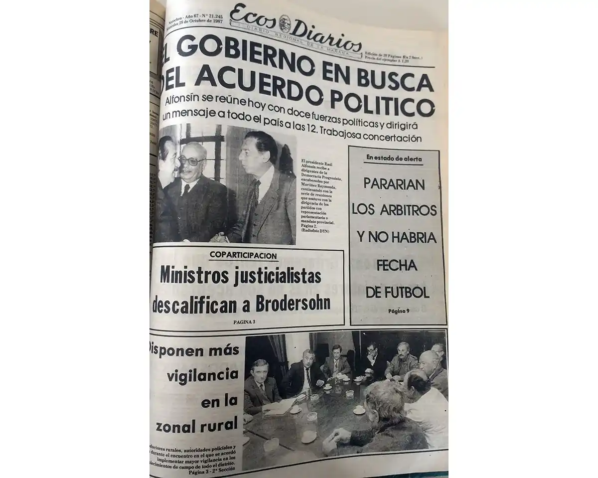 Miércoles 28 de octubre de 1987