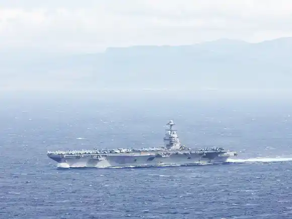 El portaaviones USS Gerald Ford ya se encuentra bajo las órdenes del Comando Sur de Estados Unidos para América Latina