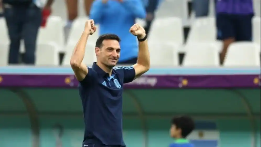 Scaloni renovó contrato y seguirá como DT de la Selección argentina