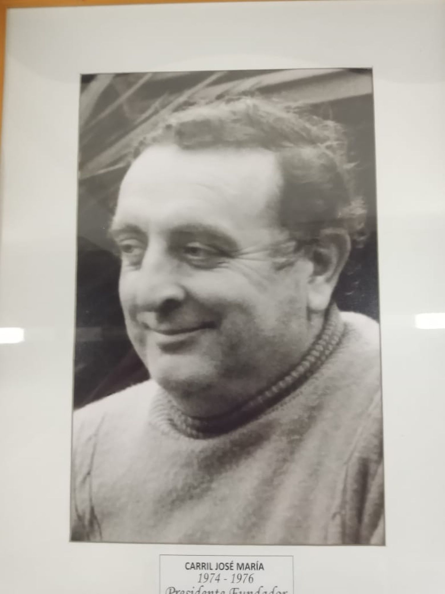 José María Carril- 1er presidente y fundador