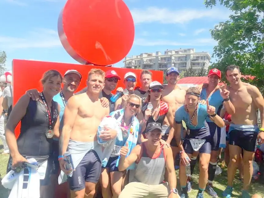 Entre 2.000 triatletas, desafiaron el Ironman 70.3 en Buenos Aires