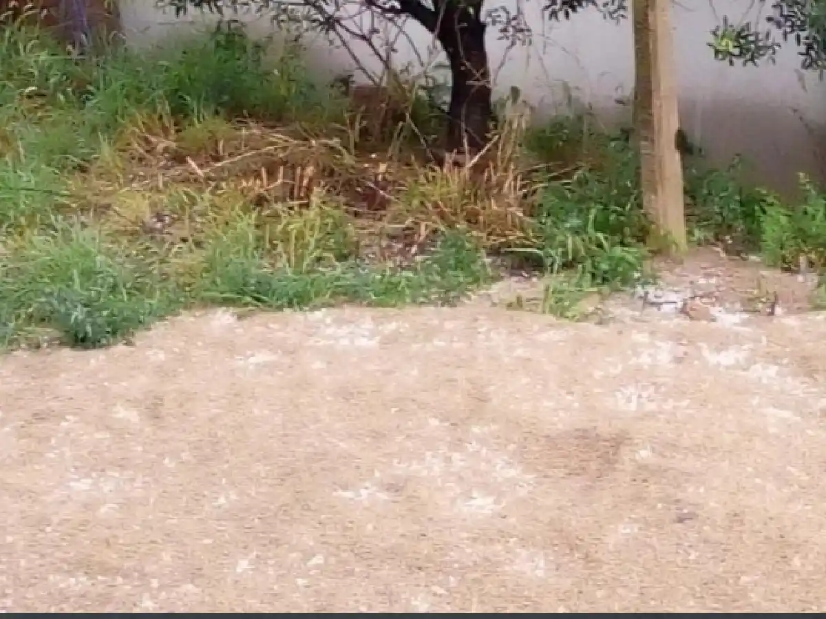 El granizo en seco se sintió en ciudades de Punilla y las Sierras Chicas