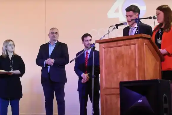 El Senador Alcides Calvo cerró la 4ª edición del Modelo de Naciones Unidas