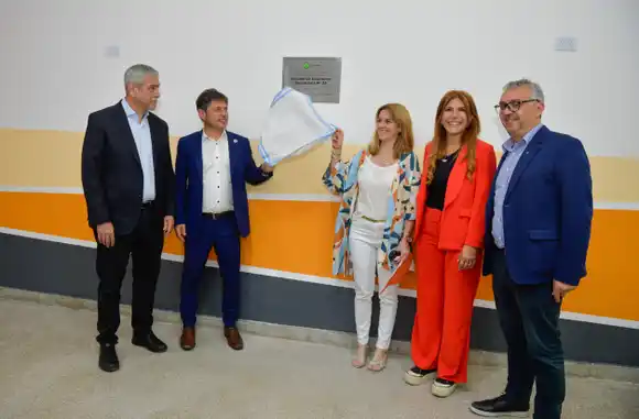 Kicillof en Avellaneda: "La escuela pública es la forma de construir una sociedad más justa"