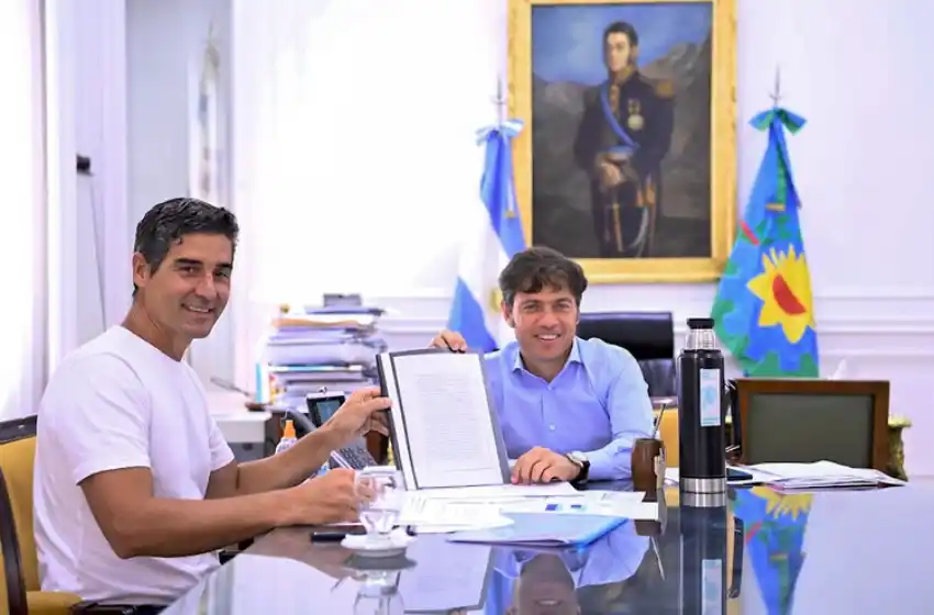 Circunvalación: firman el contrato para la pavimentación