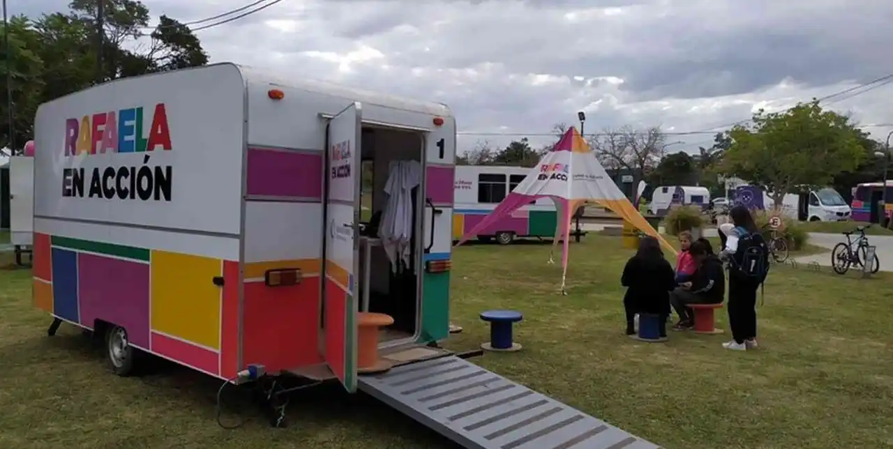 Casilla de Rafaela en acción