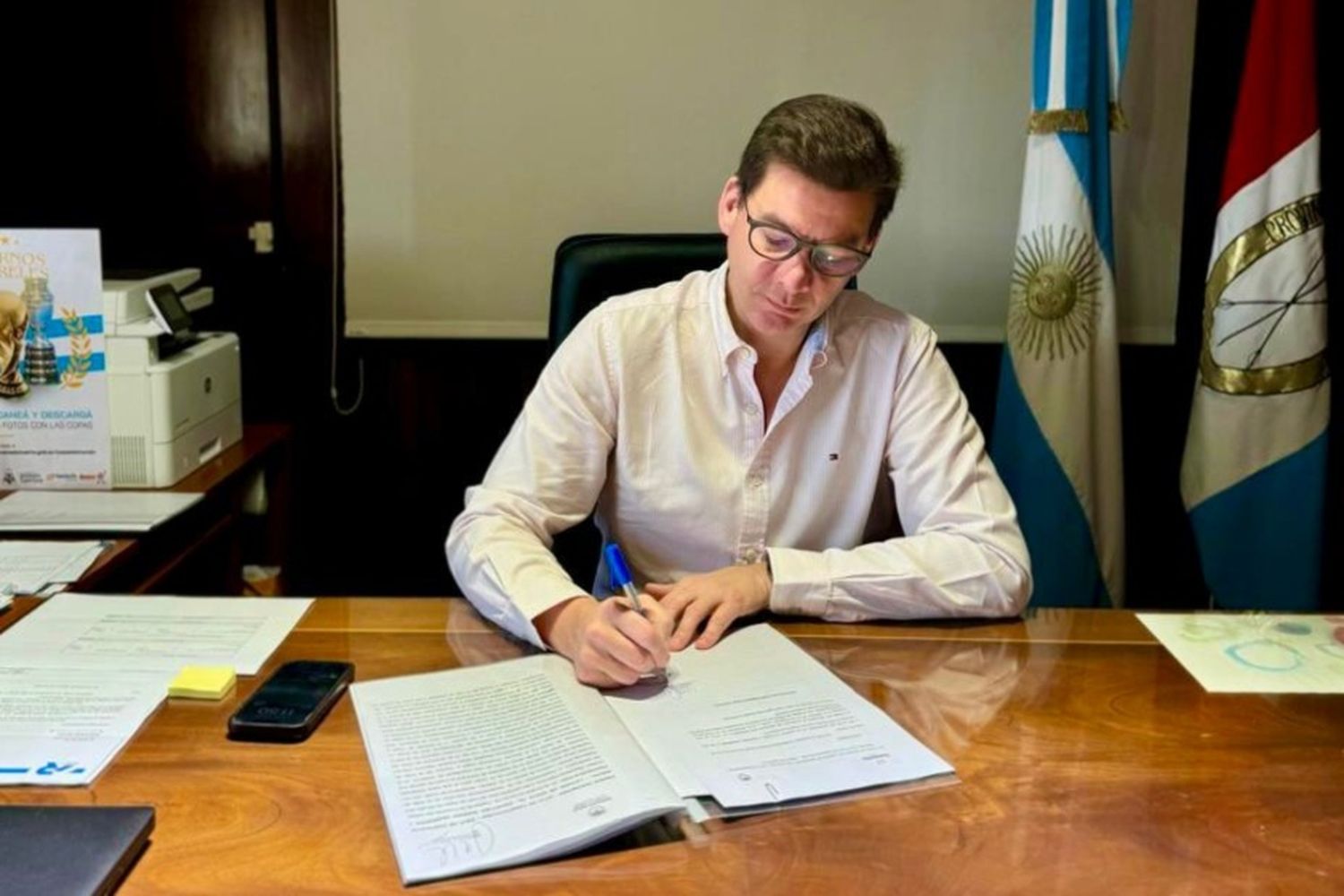 Vicepresidente ejecutivo de la Caja de Asistencia Social-Lotería de Santa Fe (CAS), Daniel Di Lena