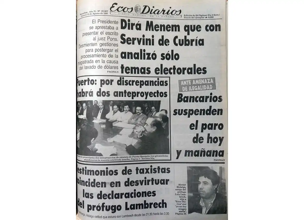 Jueves 15 de Agosto de 1991