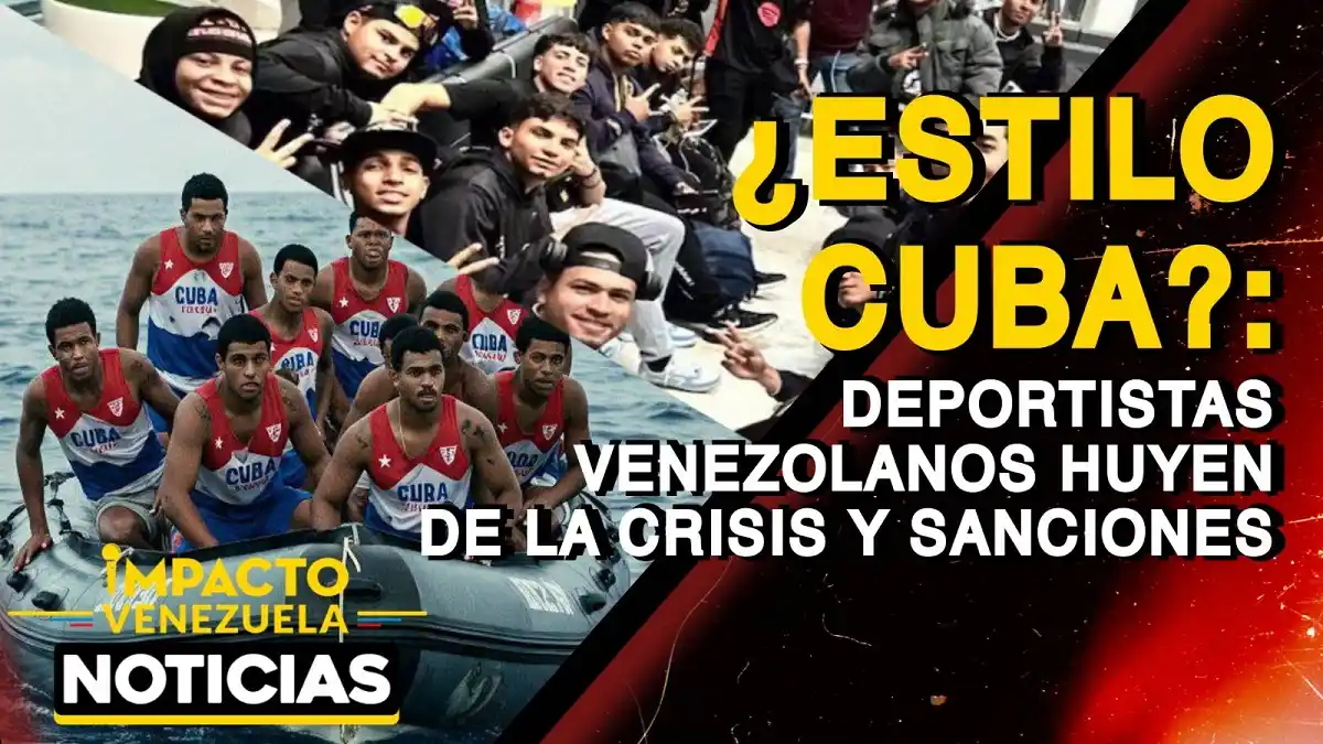 ¿ESTILO CUBA? Deportistas venezolanos huyen de la crisis y sanciones – VIDEO