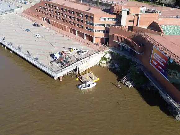 Comenzó la remodelación del Parque España