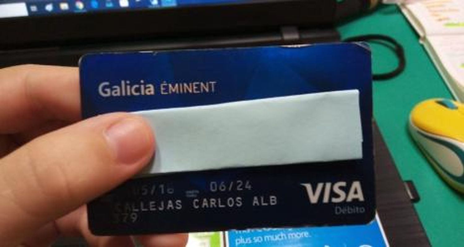 Encontraron la tarjeta de Carlos Callejas