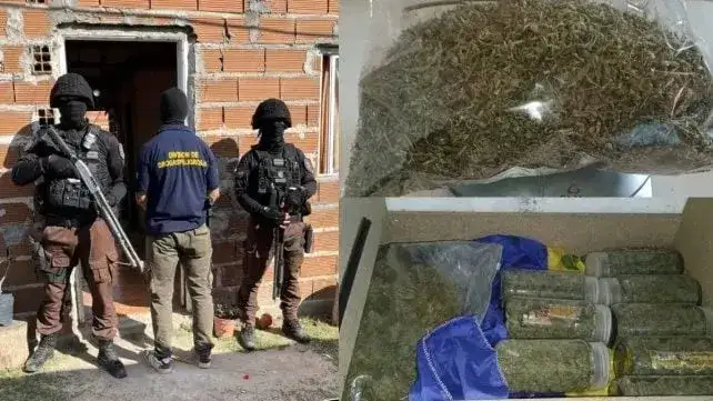 Gualeguay: fuerte operativo contra el narcomenudeo termina con un detenido