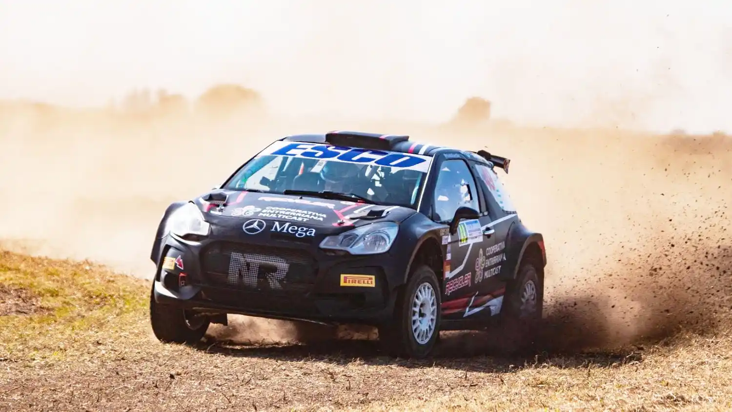 Con Nadia Cutro y Victorio Ballay en la RC-MR se corre el Rally de San Luis