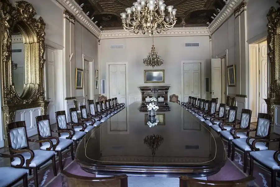 El salón Eva Perón en la mira