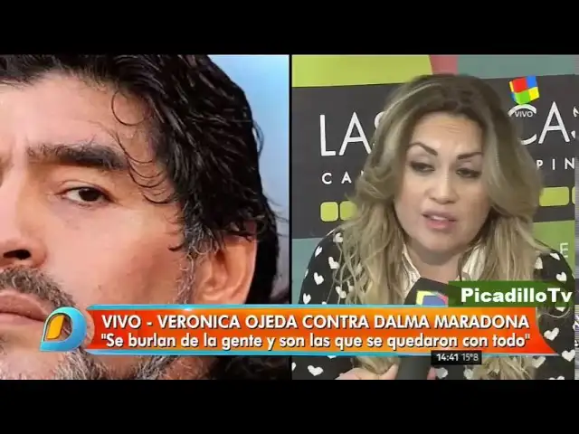 Verónica Ojeda se quebró y acusó a Dalma Maradona