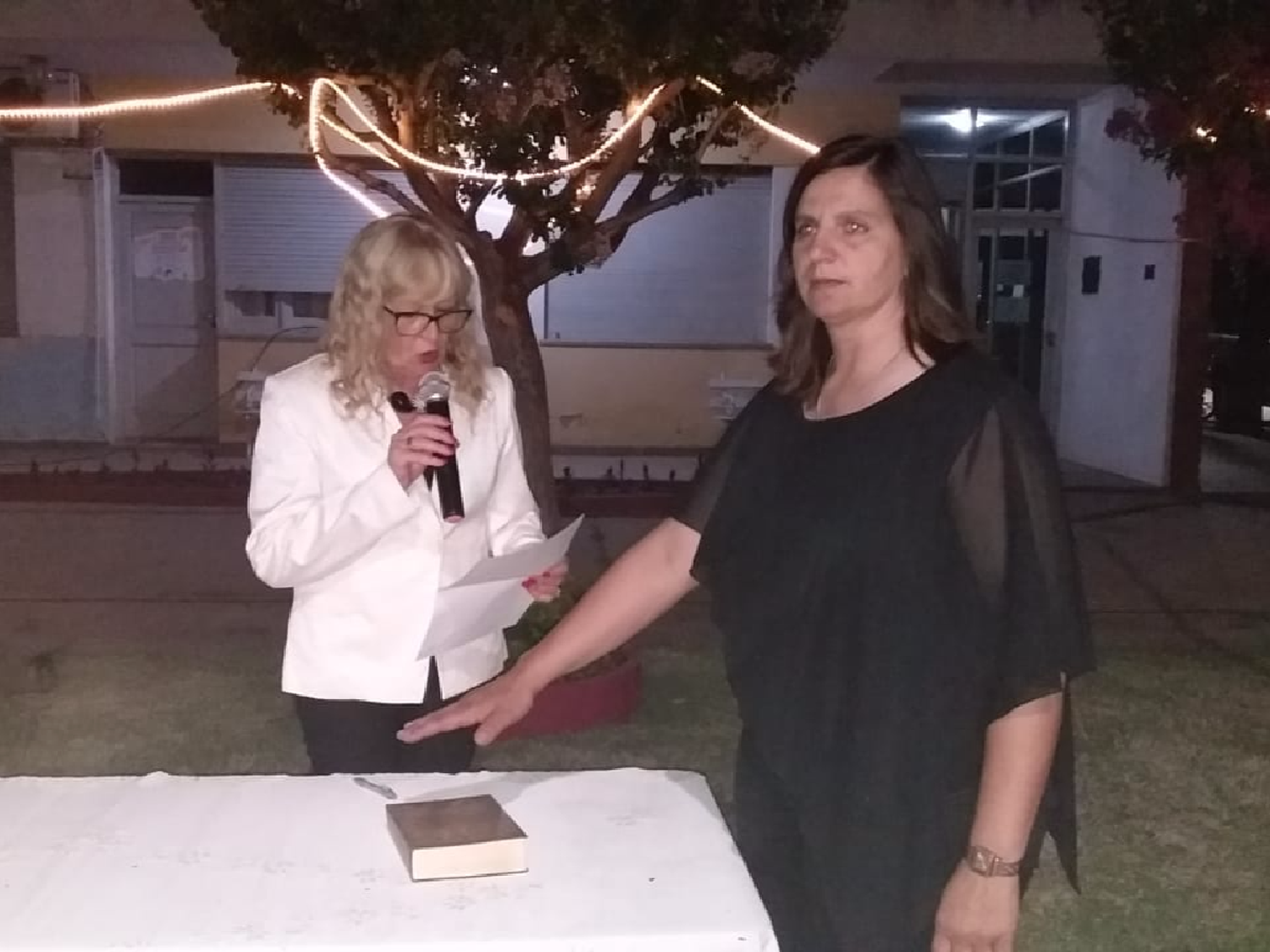 Josefina: Sicardi asumió su nuevo mandato y confía en tener buena relación con Perotti