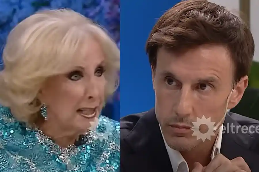 Tensión en la #Mesaza entre Mirtha y García Moritán