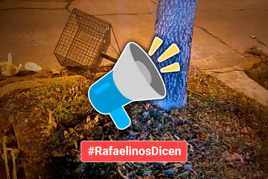 #RafaelinosDicen | "La brutalidad con la que me arrancaron el tacho y dejaron la basura tirada sin siquiera tocarme el timbre y pedir disculpas"
