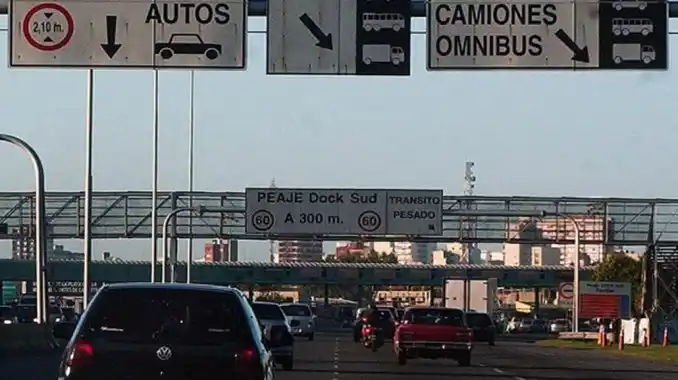 Provincia eliminará el peaje Dock Sud en la Autopista Buenos Aires-La Plata