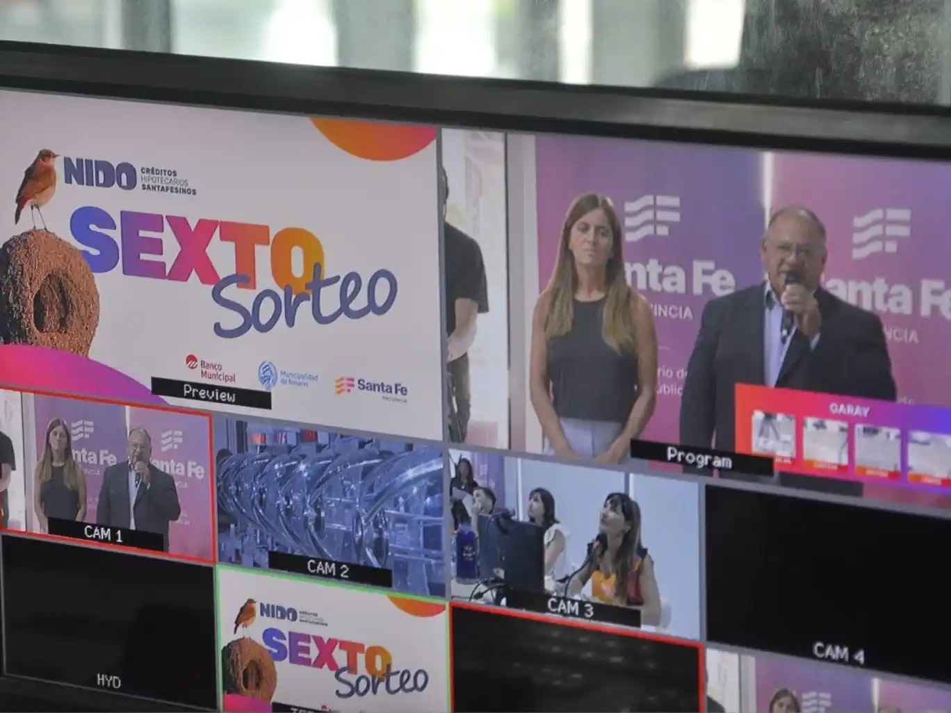 Será transmitido por el canal de YouTube de la Provincia. Se sortean