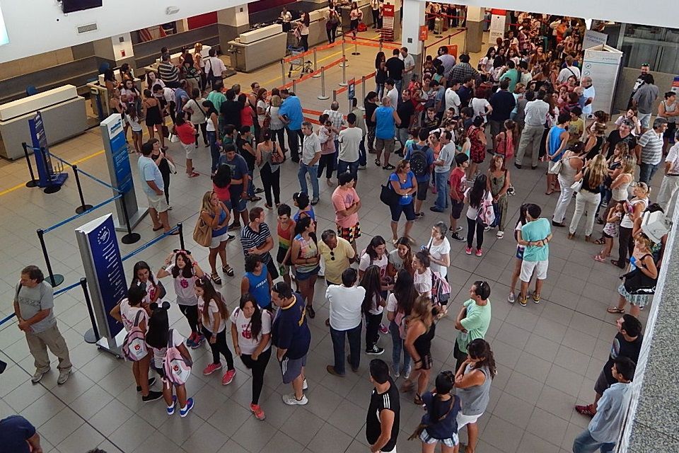 Movimiento récord en el aeropuerto de Rosario durante enero