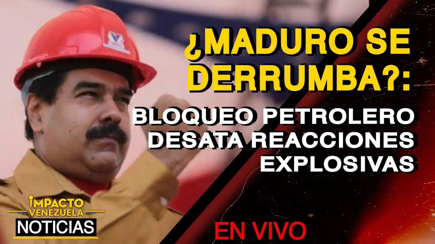 ¿MADURO SE DERRUMBA?: Bloqueo petrolero desata reacciones explosivas – VIDEO