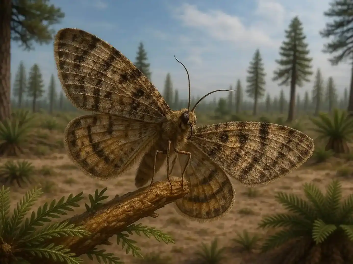 Descubren en Argentina las mariposas y polillas más antiguas jamás halladas